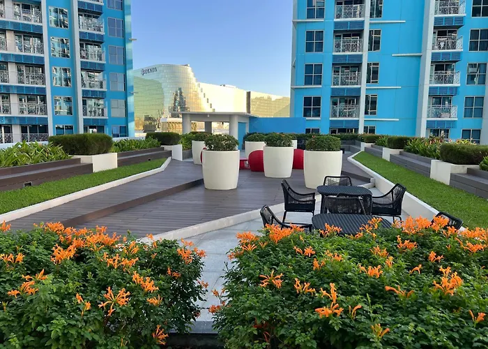 Apartamento Cozy Seaview 3br With Free 2 Pools And Gym Access Near Okada Moa And Naia *